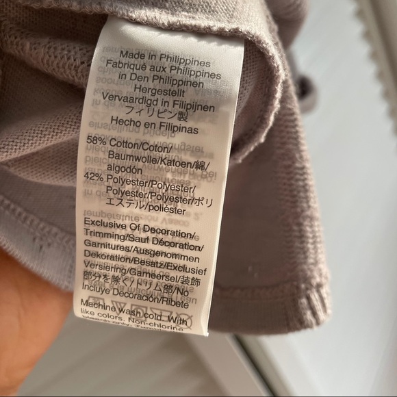 Madewell Pointelle Ribbed Knit Tee Size XXS - Picture 11 of 11